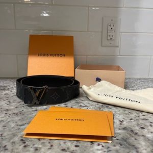 Louis Vuitton INITIALES 40MM REVERSIBLE belt unisex